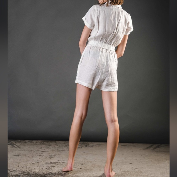 Claude Beautiful Rubie Linen Jumper NWOT, Beige Size Small,Measurements included - Picture 2 of 10